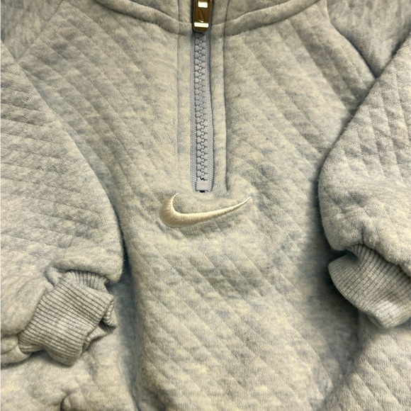 Nike Kids Light Blue Quilted Sweat Outfit Set - Picture 4 of 5